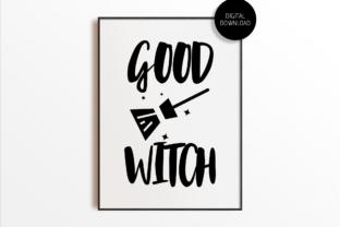 Good Witch Cut File for Cricut: Graphics & Crafts