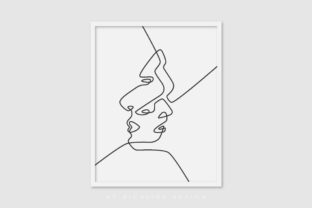 Line Art Poster People Two: Graphics for Branding