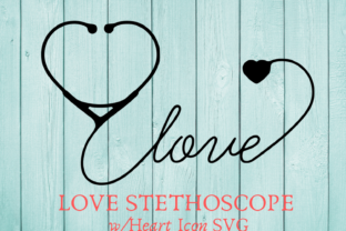 Love Stethoscope with Heart Icon