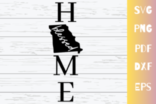 Missouri Blessed Home Cut File