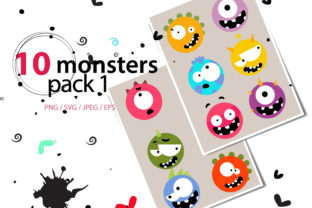Monster Pack High Res Graphics and Illustrations