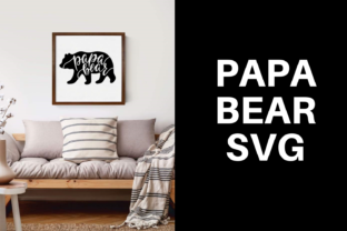 Papa Bear Design: Graphics for Crafts & Branding